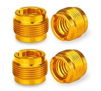 Adattatore per supporto microfono da 4 pezzi - Adattatore filettato per braccio del braccio Adattatore da 5/8 "maschio a 3/8" femmina per supporto per microfono, supporto antiurto di YOUSHARES