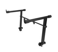 Adattatore per Supporto per Tastiera, Supporto per Secondo Livello Supporto per Rack per Tastiera per Pianoforte Elettronico Regolazione della Larghezza da 42 a 75 Cm