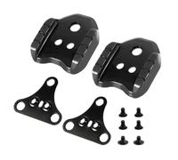 Adattatore per tacchetti per scarpe da bicicletta, adattatore per stabilizzazione, pedale SPD, accessori per bicicletta in metallo con vestibilità universale e supporto uniforme per mountain bike