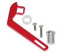 Adattatore per telecomando con una sola mano, trasmettitore, volante, rosso