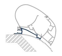 Adattatore per tendalini da tetto dometic pr-adapt pw 2000 e pw 2500 3 pezzi