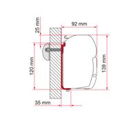 Adattatore per tendalini fiamma as 110 per fiamma f45