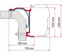 Adattatore per tendalini fiamma kit laika x per fiamma f45