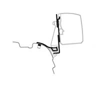 Adattatore per tendalini thule t 3200 vw t5/t6 minivan multi rail passo lungo