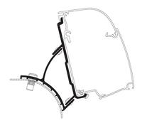 Adattatore per tendalini thule t 4200 per vw t5/t6 minivan reimo multi rail l