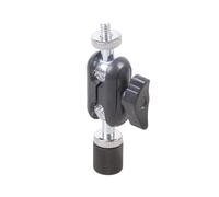 Adattatore per testa a in miniatura con vite da 1/4" in lega alluminio per attacco per treppiede per fotocamera DSLR Design ruotabile a 360 gradi Accessorio fotografico dimensioni compatte