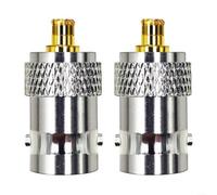Adattatore per testa a pulsante oscilloscopio P6100 compatibile con DSO- per tc2 TC3, sonda ad alta tensione da 100 MHz 600 V per l'identificazione del canale per oscilloscopi digitali, argento, 2