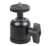 Adattatore per testa a sfera in miniatura Convertitore a vite da 3/8 a 1/4 con base antiscivolo per fotografia Monitor Proiettori Accessori per dispositivi multipli Adattatore a vite per fotocamera