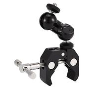 Adattatore per Testa a Sfera Multifunzione, Supporto per Braccio, Robusto, Flessibile, Durevole, Accessori per Fotocamere e Videocamere, Alluminio, 1 Pezzo