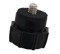 Adattatore per testa a Supporto per clip Adattatore per giunto a testa sferica da 1/4 vite a 17 mm per treppiedi per montaggio auto per fotocamera del telefono