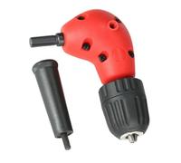 Adattatore per trapano ad angolo retto 90 con trapano ad angolo retto in plastica senza chiave e trapani elettrici Ampia usabilità attraverso diversi strumenti Migliorare l'efficienza durante le