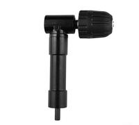 Adattatore per trapano ad angolo retto, adattatore ad angolo retto di 90 gradi, testa di conversione mandrino a tre ganasce, gambo da 8 mm, mandrino per trapano elettrico (testa in plastica)