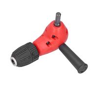 Adattatore per Trapano Ad Angolo Retto da 90 Gradi Strumento di Estensione del Mandrino a 3 Griffe per Lavori di Riparazione Ad Alta Efficienza Attacco per Trapano Ad Angolo