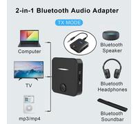 Adattatore per trasmettitore e ricevitore audio Bluetooth 5.0 2-in-1 SBC per