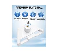 Adattatore per Treppiede per 2-In-1 con Filettature Duali da 1/4" e 3/8", Compatibile con L'Adattatore per Tubo per per Starlink 2024/2025 -