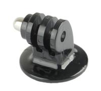 Adattatore per treppiede per fotocamera ATTACCO FEMMINA 1/4" Action Sports Jaws Flex Clamp Mount COMPATIBILE CON GoPro e altre action camera NERO