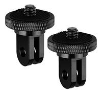 Adattatore per Treppiede Staffa per Fotocamera in Alluminio da 1/4-20 Adattatore per Montaggio Compatibile con GoPro Hero Sony Xiaomi Yi SJcam Action Camera e Altri Accessori Standard 1/4