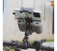 Adattatore per treppiede ultraleggero per DJI RC-N2/N3 e Air 3S, staffa a connessione rapida, FPV e riprese cinematografiche con droni (nero)