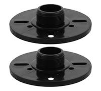 Adattatore per Tromba Tweeter 100mm, Filettatura Esterna Unificata | Plastica Nera, Sgancio Rapido e Accoppiamento Sicuro, per Tour e Allestimenti Scenici