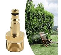 Adattatore per tubi ad alta pressione M22 - adattatore per idropulitrice a M22 x 1,5 per AG per Kärcher M22 Quick Connect, spina M22 adattatore per tubo flessibile