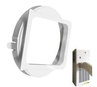 Adattatore per tubo AC - Accoppiatore per tubo di prolunga per aria condizionata, connettore di ventilazione di ricambio per sistema HVAC auto, installazione di riparazione della linea di