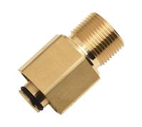 Adattatore per tubo ad alta pressione maschio in ottone M22, accoppiatore rapido per idropulitrice con filettatura interna da 14 mm, connettore per macchina di pulizia durevole