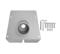 Adattatore per tubo adatto per kit di montaggio a cuneo in lega di alluminio Performance Gen3 compatibile con palo con diametro da 1 a 2,4 pollici