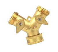 Adattatore per tubo da giardino a 2 vie, splitter per tubo a Y, connettore a tenuta stagna per dividere le prese dell'acqua in modo efficiente deviatori per rubinetto esterno