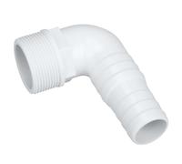 Adattatore per tubo da piscina da 1 1/2" per pompe per piscina fuori terra, filtro, skimmer, adattatore per tubo a gomito a 90 gradi compatibile con adattatori per tubi Hayward SPX1105Z3, SPX1105Z4,