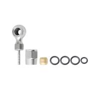 Adattatore per tubo del freno in acciaio inossidabile per il raccordo di banjo compatibile con il freno BH59 BH90 include 4 anelli di tenuta
