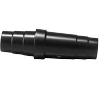 Adattatore per tubo di aspirazione in ABS nero, 14,4 cm di lunghezza x 3,1 cm di larghezza, connettore universale | riduttore e raccordo per tubo dell'aspirapolvere, accessori per aspirapolvere