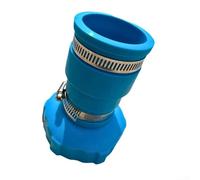 Adattatore per tubo di aspirazione per piscina, adattatore multifunzione per tubo di aspirazione della piscina, connettore di ricambio con base blu per Intex per parti sopra le piscine