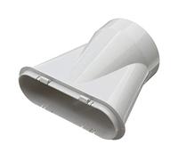 Adattatore per tubo di scarico di condizionatore d’aria portatile per finestre, 13 cm, con piastra