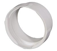 Adattatore per tubo di scarico per asciugatrice (ideale per asciugatrici con attacco da 100 mm) bianco