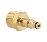 Adattatore per tubo in ottone massiccio M22 per idropulitrice ad alta pressione - Strumento di conversione a collegamento rapido, filettatura maschio per impianto da giardino per serie LAVOR AR Leach
