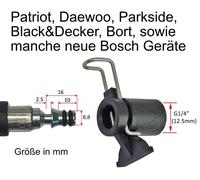 Adattatore Per Tubo Kärcher Nifisk Parkside B&D Bosch Su M22x1,5 IG