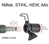 Adattatore Per Tubo Kärcher Nifisk Parkside B&D Spina Presa Per Bosch