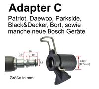 Adattatore Per Tubo Kärcher Quick Nifisk Parkside B&D A Kärcher 10Mm