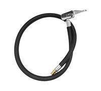 Adattatore Per Tubo Pompa Pneumatico - Tubo Valvola Pneumatico, Connettore Di Riempimento Aria | Tubo Di Estensione Per Biciclette, Moto, Pneumatici Per Veicoli, Derivazione In Gomma, Complemento