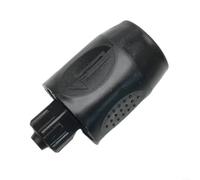 Adattatore per tubo Puzzi, 1 pezzo di ricambio per Karcher per serie 8/1 10/1 10/2 100 200 300 400 serie 44460230 4.446-023.0 nero grigio per pulizia profonda (nero)