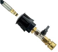 Adattatore Per Tubo Quick Connect Con Raccordo Rapido E Valvola A Sfera
