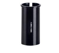 Adattatore per tubo reggisella regolabile per reggisella per reggisella di diametro diverso, nero