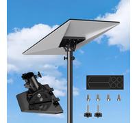 Adattatore per Tubo Starlink Gen 3, Adattatore per Staffa Starlink con Regolazione dell'Inclinazione a 160°, Starlink Accessorio per Dish Standard V3 (Adatto per Pali fino a 1,38 pollici)