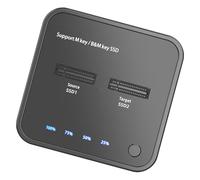 Adattatore per unità a stato solido con interfacce USB 3.1 Gens2 ad alta velocità Supporta SATA/PCIe Semplifica i processi di copia dei dati