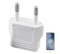 Adattatore per US UE, convertitore di US Europa, adattatore per prese americane europee - caricatore da parete portatile, adattatore da viaggio mondiale per viaggi d'affari, maiso