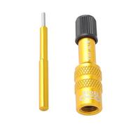 Adattatore per valvola Anteriore per Bicicletta, estensore per valvola della Anteriore, Antiscivolo, ugello convertitore di Estensione Prestaa, per Pompa per Pneumatici