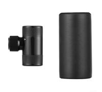 Adattatore per valvola della bicicletta MV Easy per Presta per Dunlop, testa della pompa di ricambio in alluminio con tecnologia basculante per pompa ad aria SKS, 35 mm