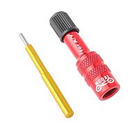 Adattatore per valvola forcella anteriore per bicicletta - Adattatore per pompa forcella per bicicletta, Adattatore per valvola in lega di alluminio da 47,3x11,3 mm per ciclismo per
