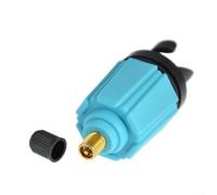 Adattatore per valvola gonfiabile per kayak, convertitore pompa ad aria in nylon per canoa zattera, filettatura 7,5 mm, strumento di gonfiaggio facile