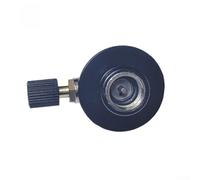 Adattatore per valvola per stufa da campeggio, connettore in ottone e alluminio per escursioni all'aperto, compatibile con serbatoi cilindri lunghi e piatti, compatto 4,8 x 3 x 1,8 cm